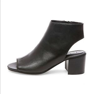 Steve Madden Black Heeled Mules